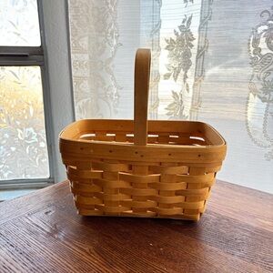 Longaberger JAC 2002 Signed Market Basket Dresden Ohio USA cottagecore